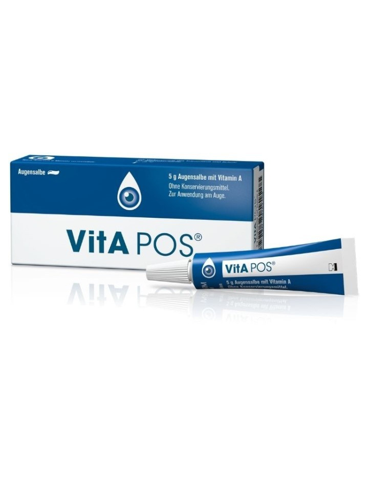 Vita Pos Οφθαλμική Αλοιφή με Βιταμίνη Α, 5g