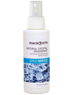 MACROVITA Natural Crystal Deodorant, Spray Breeze 100ml
