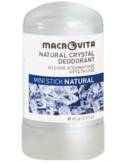MACROVITA Natural Crystal Deodorant, Stick Natural 60gr