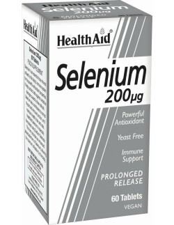 HEALTH AID Selenium 200μg 60 vegan tabs
