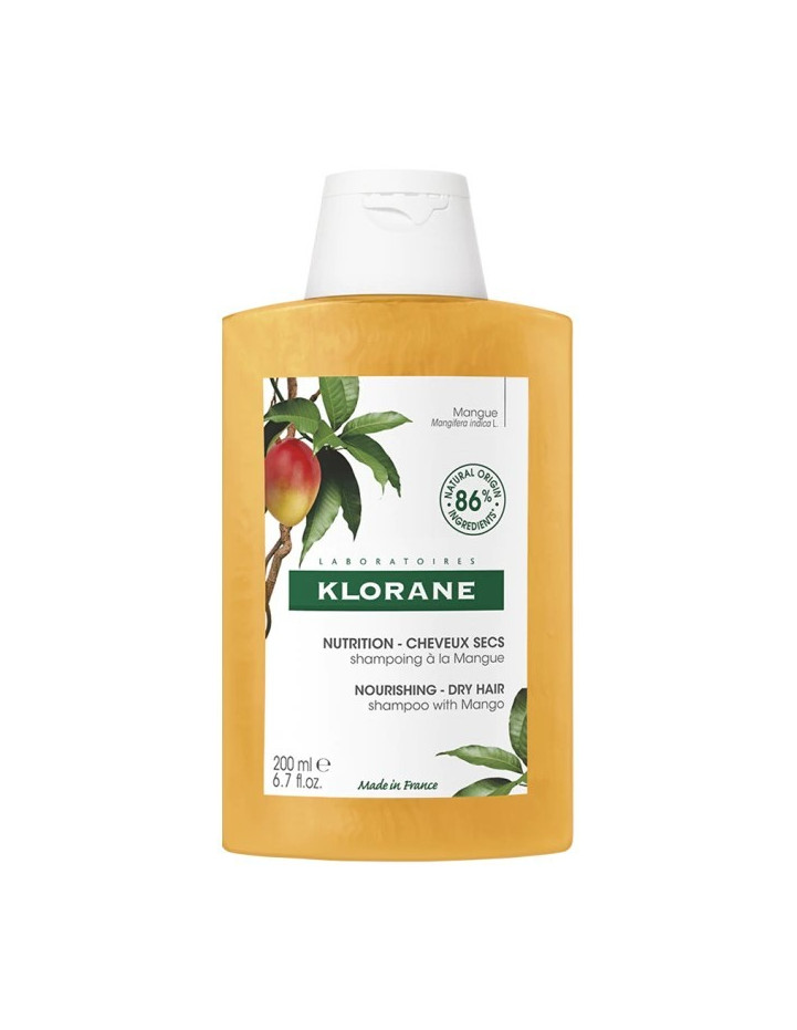 KLORANE Nourishing - Dry Hair Shampoo with Mango 200ml