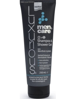 INTERMED Luxurious Mens care 2 in 1 Shampoo & Shower Gel 250ml