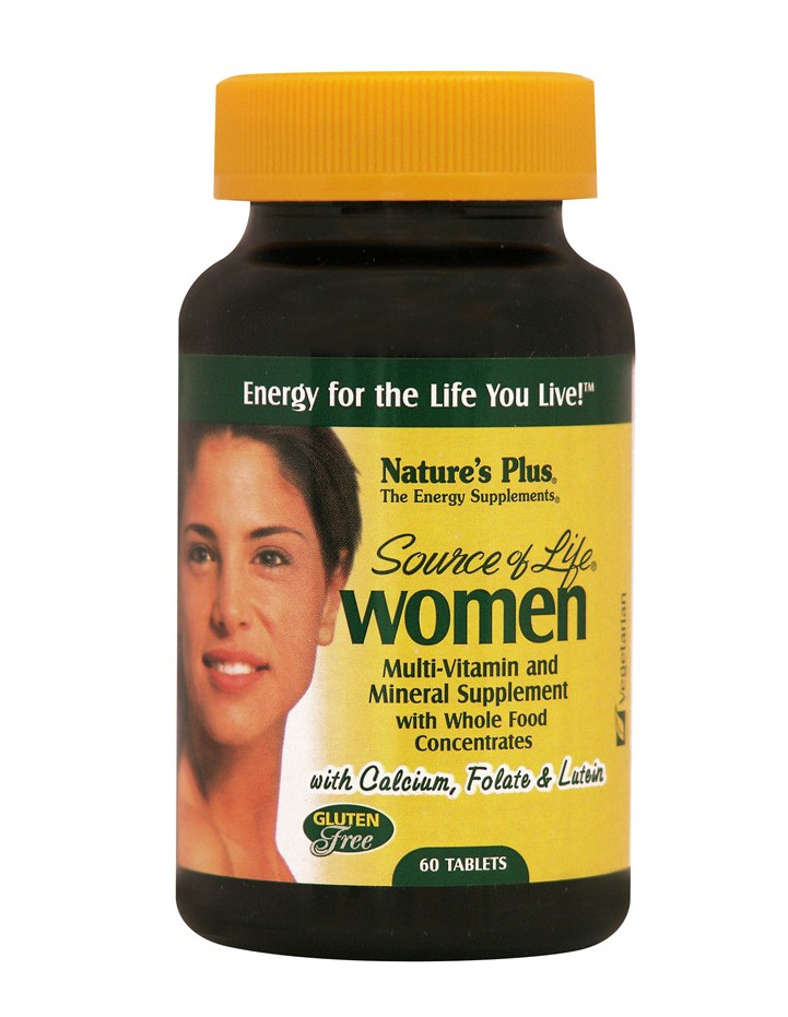 Natures Plus Source of Life Women Multi-Vitamin 60 tabs