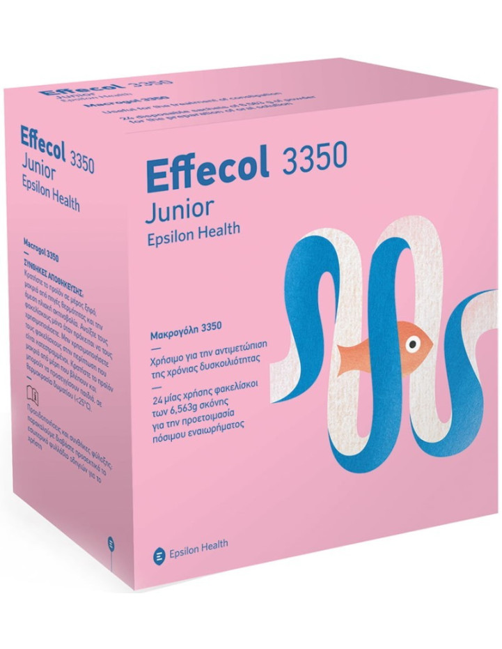 Effecol 3350 Junior, 24 sachets of 6,563g powder