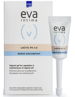 EVA Intima Lactic pH 3.8 Minor Discomfort 5g, 9 prefilled applicators