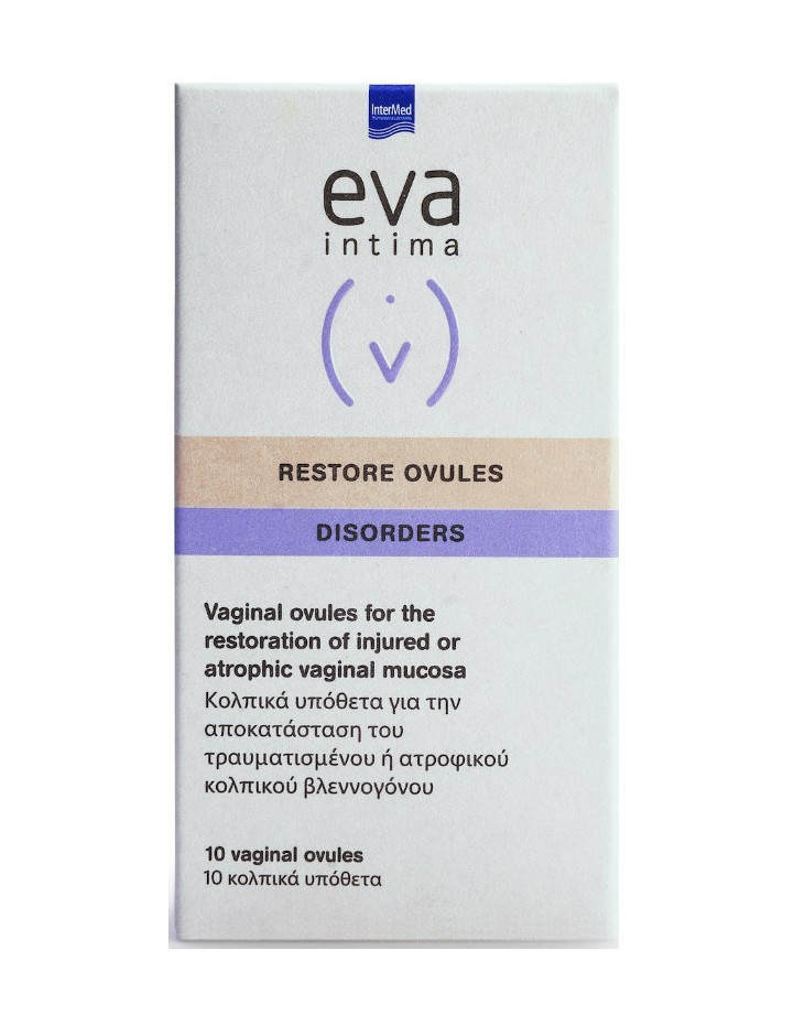 EVA Intima Restore Ovules Disorders 10 κολπικά υπόθετα