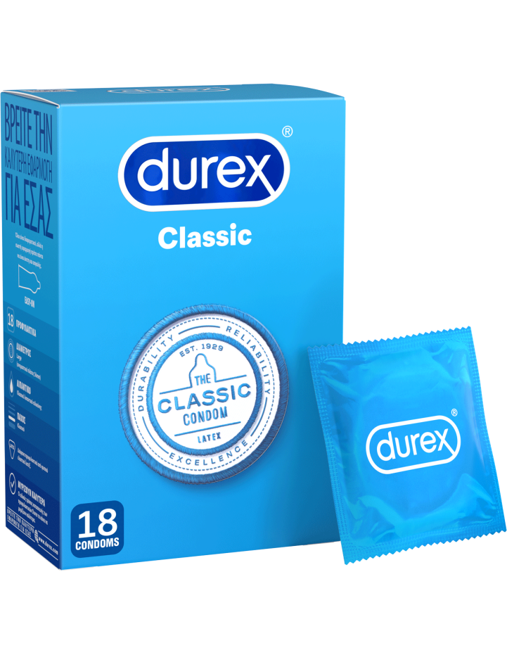 DUREX Classic 18 Condoms