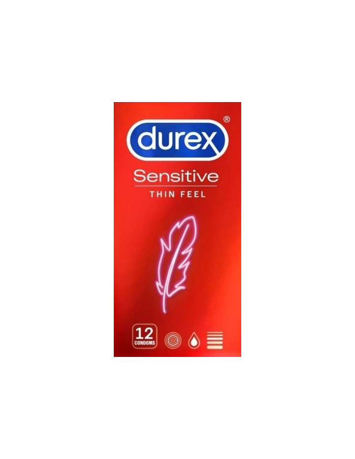DUREX Sensitive Thin Feel 12 Condoms