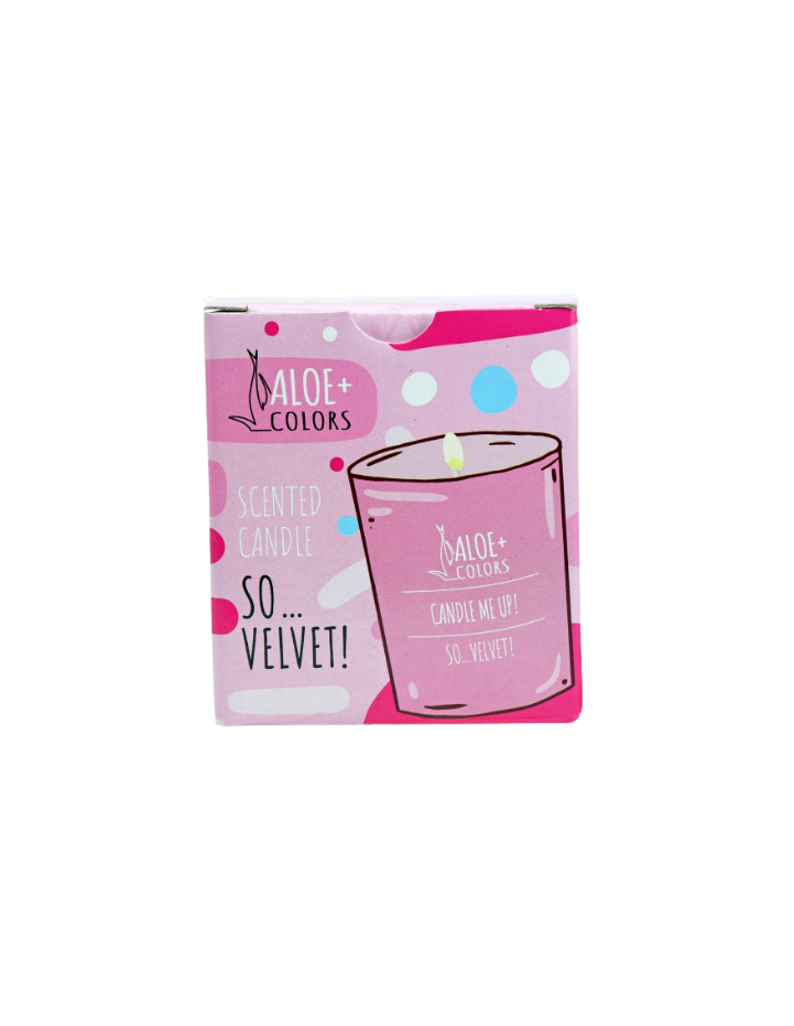 Aloe+ Colors Scented Soy Candle So Velvet 1piece