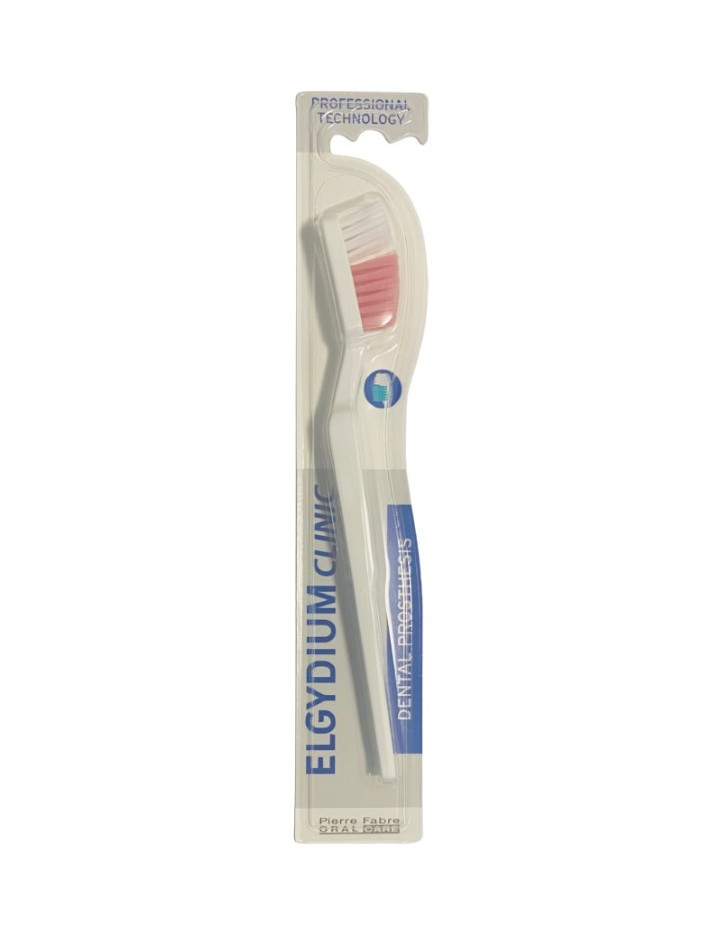 Elgydium Clinic Dental Prosthesis Toothbrush White 1piece