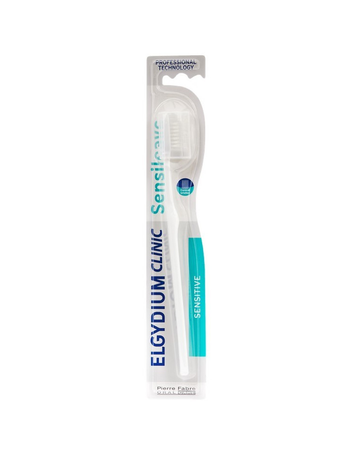 Elgydium Clinic Sensitive Toothbrush White 1piece