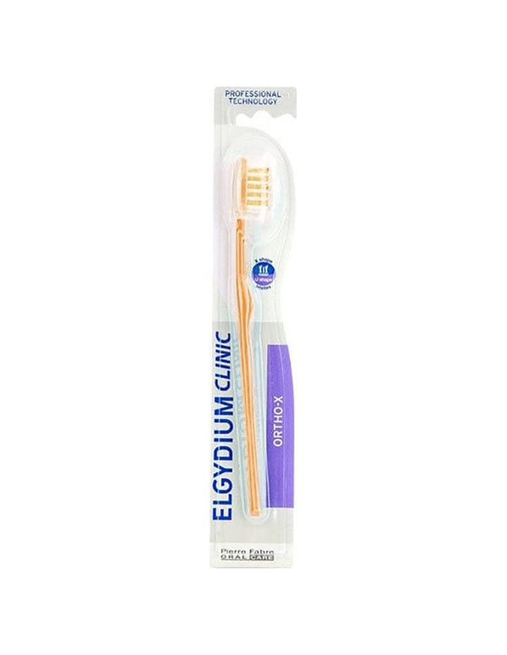 Elgydium Clinic ORTHO-X Toothbrush Orange 1piece