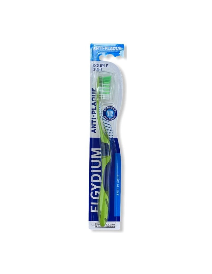 Elgydium Antiplaque Toothbrush Souple Soft Green 1piece