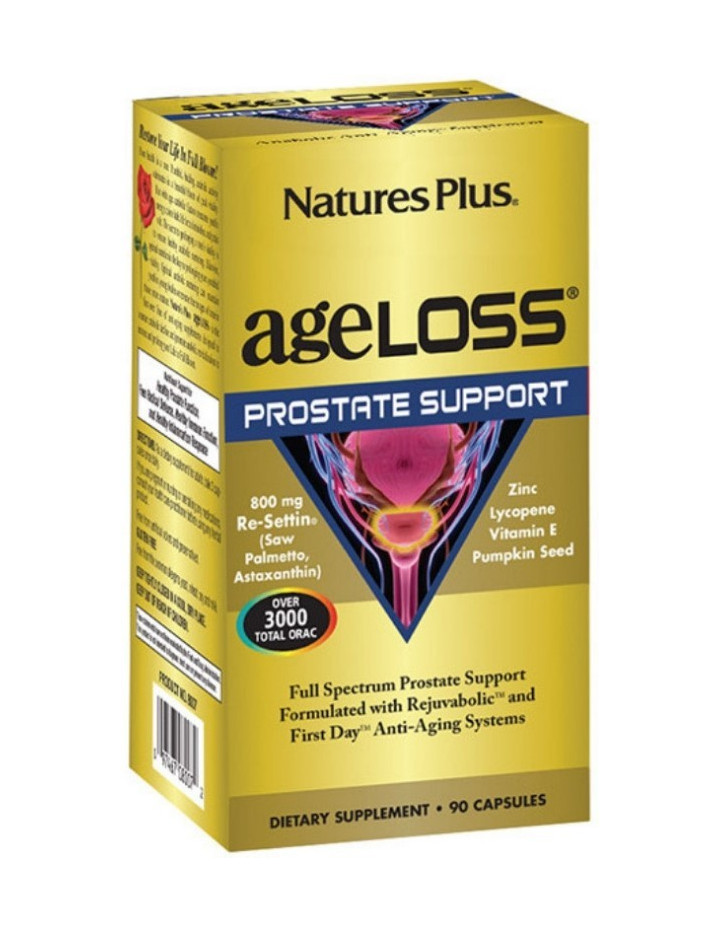 Natures Plus Ageloss Prostate Support 90 caps