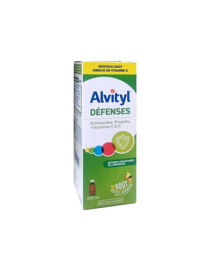 Alvityl Defences Echinacea, Propolis, Vitamins C & D Syrup 240ml