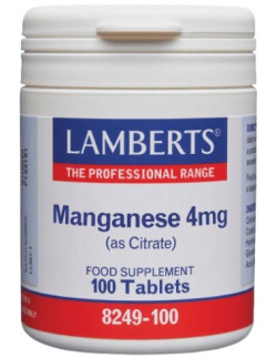 Lamberts Manganese 4 mg (as...