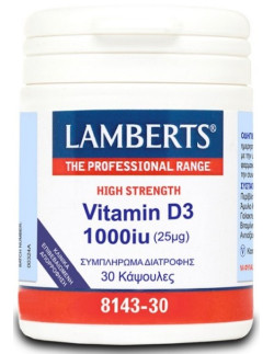 Lamberts Vitamin D3 1000iu...