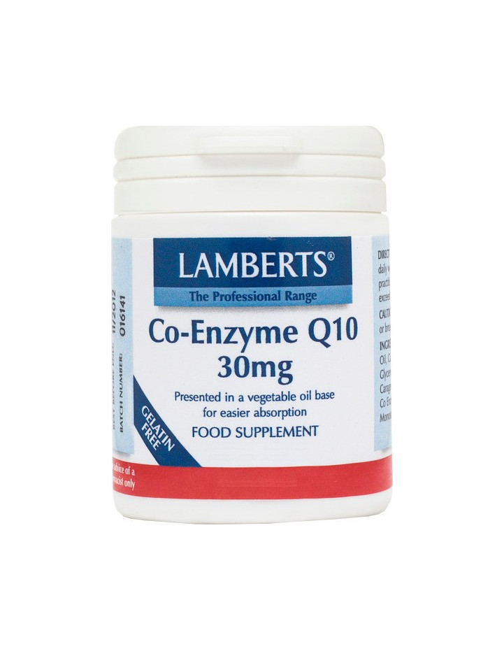 Lamberts Co-Enzyme Q10 30mg 30 caps
