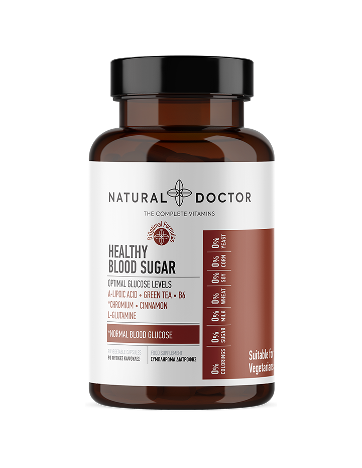 Natural Doctor Healthy Blood Sugar 90 Veg.Caps