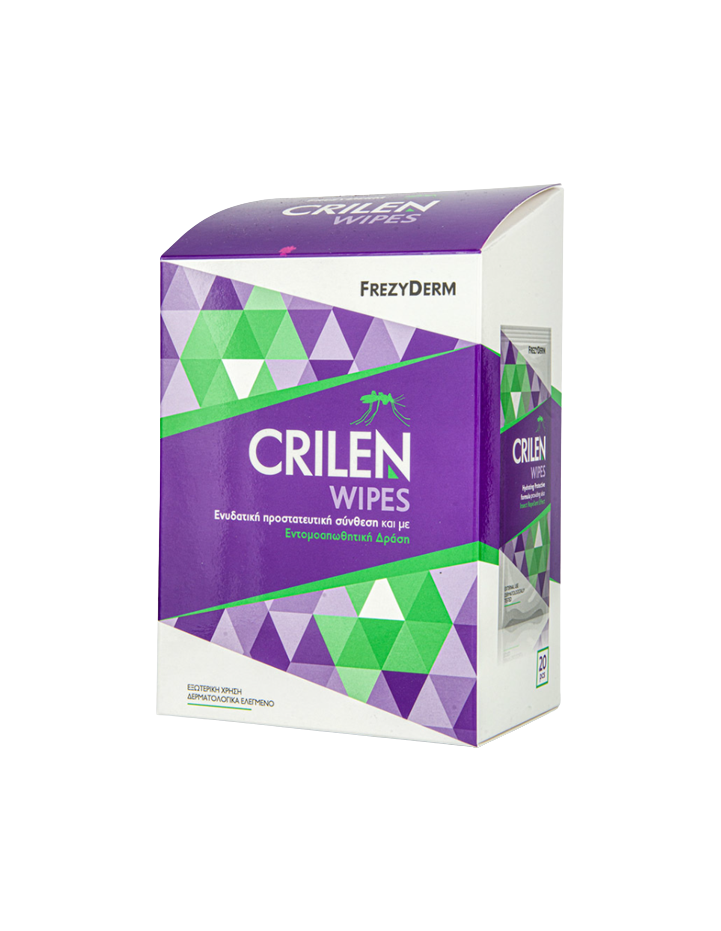 Frezyderm Crilen Protective Wipes 20 μαντηλάκια