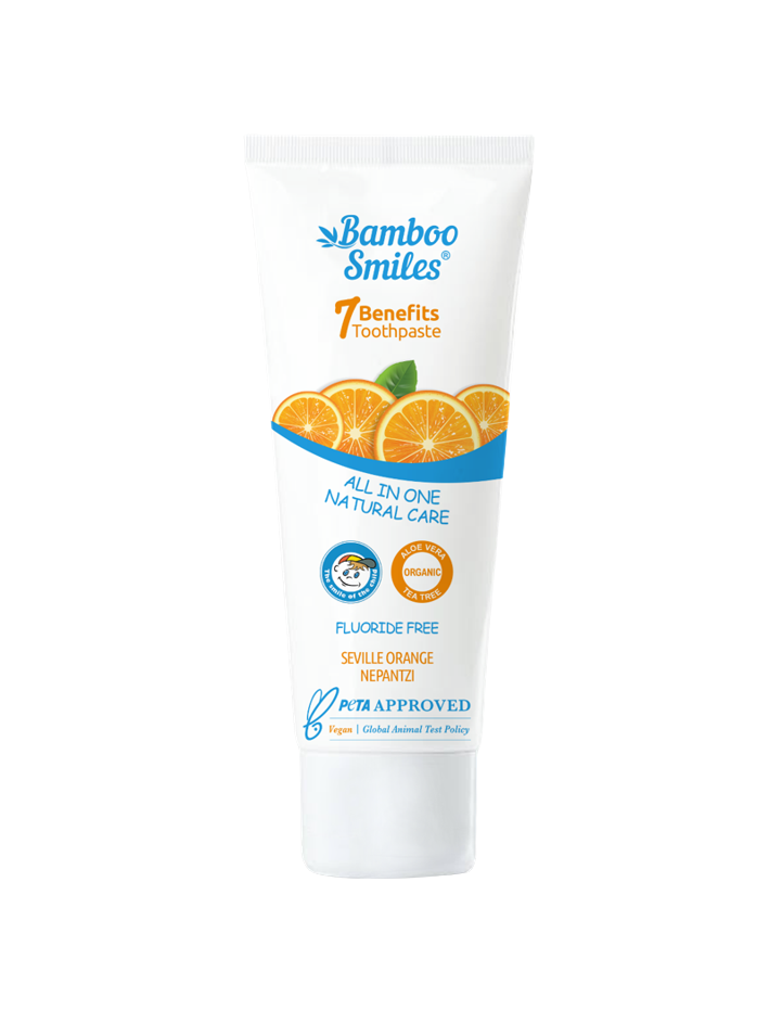 Bamboo Smiles Seville Orange Toothpaste 75ml