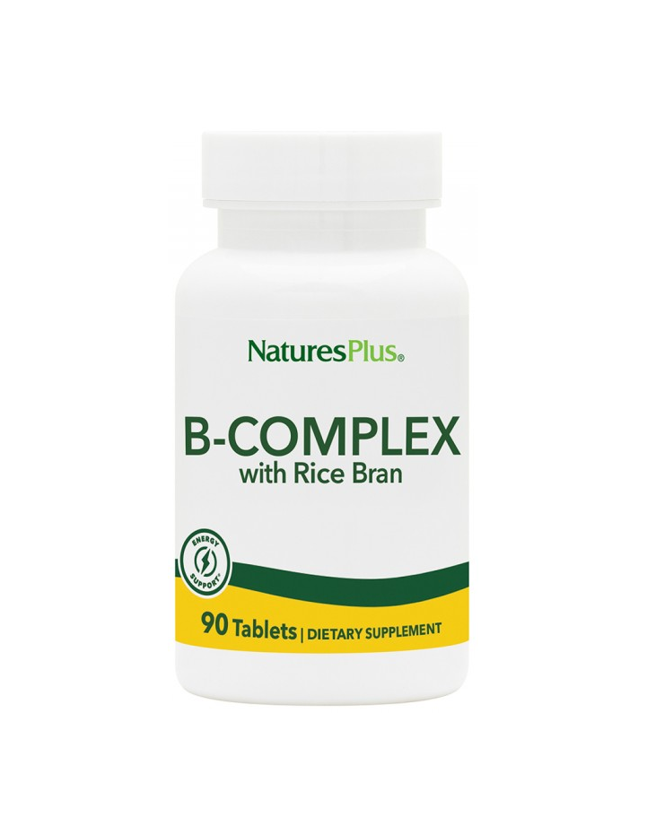 Natures Plus B-ComPlex W/ Rice Bran 90 tabs