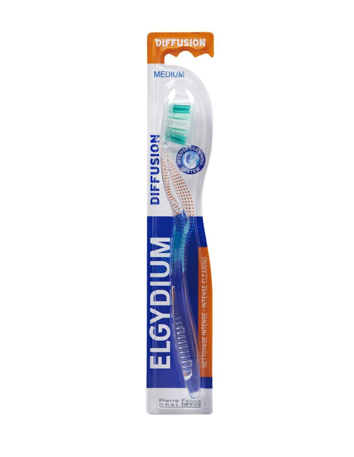 Elgydium InterActive Toothbrush Medium 1pc Οδοντοβουρτσα