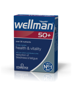 Vitabiotics Wellman 50+ 30...