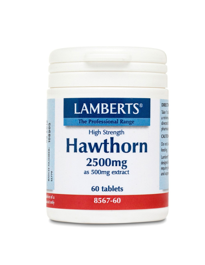 Lamberts Hawthorn 2500mg 60 Tabs