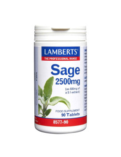 Lamberts Sage 2500mg 90 Tabs