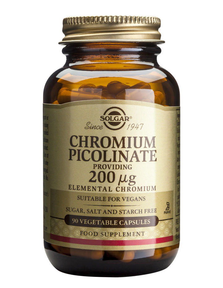 Solgar Chromium Picolinate 200ug veg.caps 90s