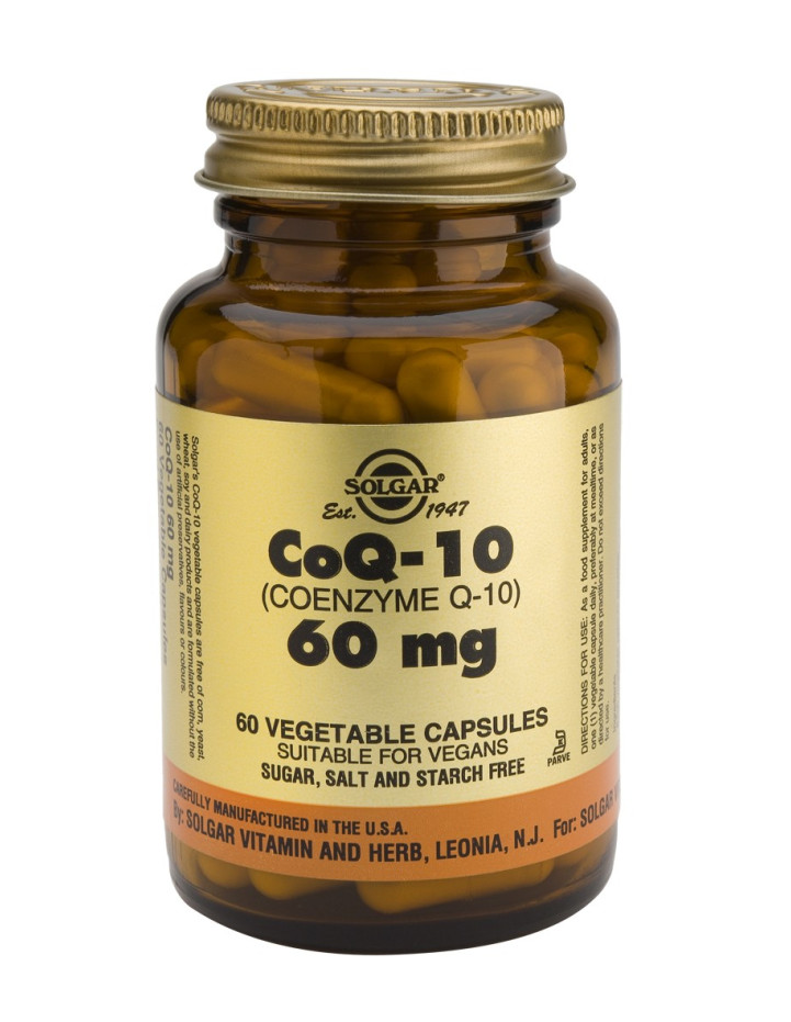 Solgar Coenzyme Q-10  60mg Veg.Caps 60s