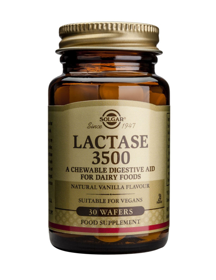 Solgar Lactase 3500 Chewable Tabs 30s