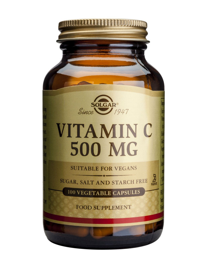 Solgar Vitamin C 500mg Veg.Caps 100s