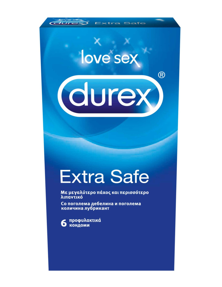 DUREX EXTRA SAFE 6τμχ