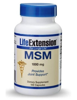 LIFE EXTENSION MSM 1000 mg 100 caps