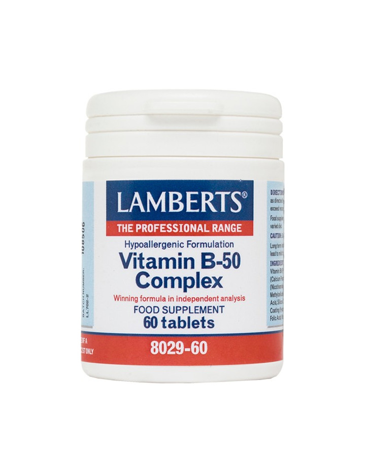 LAMBERTS Vitamin B-50 Cmplex 60 Tabs