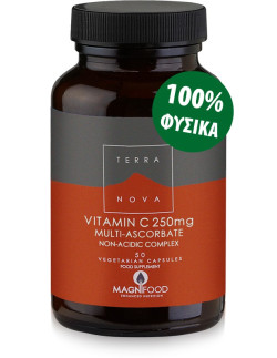 TERRANOVA Vitamin C 250mg Complex 50 veg. Caps