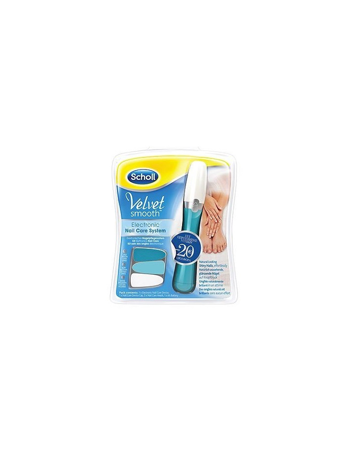 SCHOLL Velvet Smooth Electronic Nail Care System