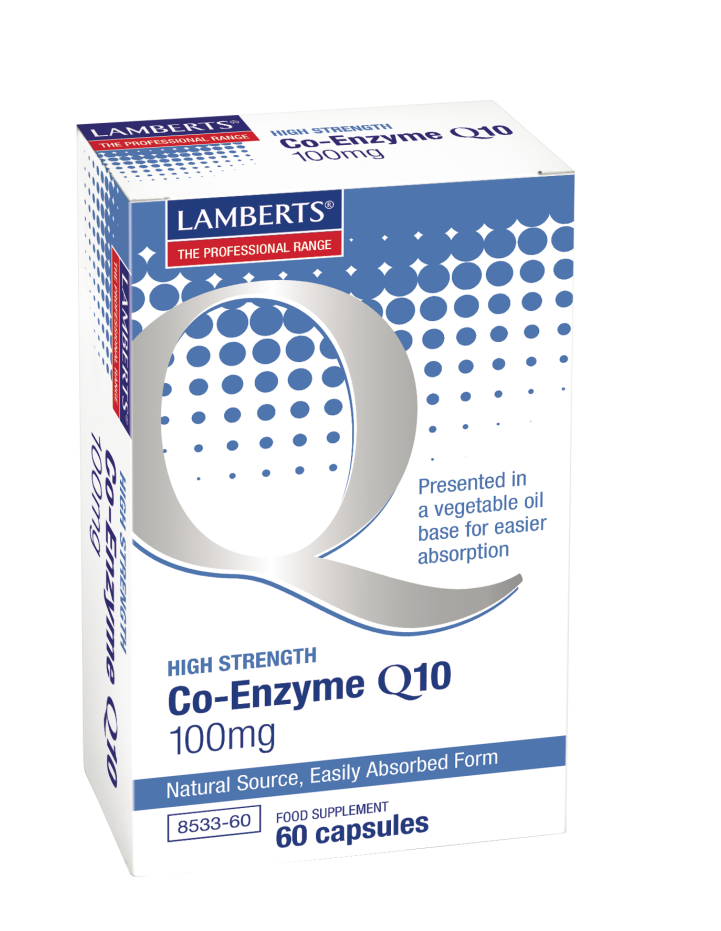 LAMBERTS Co-enzyme Q10 100mg 60 caps