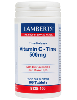 LAMBERTS Vitamin C-Time 500mg 100 Tabs