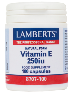 LAMBERTS Vitamin  E 250iu Natural 100 caps