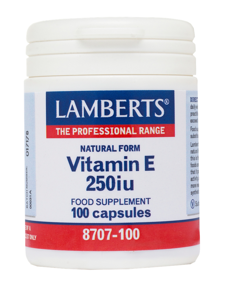 LAMBERTS Vitamin  E 250iu Natural 100 caps