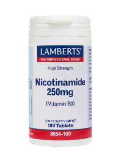 LAMBERTS Nicotinamide 250mg (B3) 100 tabs