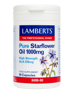 LAMBERTS Pure Starflower Oil 1000mg 9????