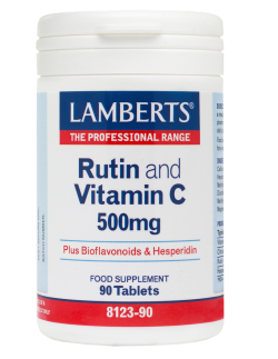 LAMBERTS Rutin and Vitamin C 500mg 90 tabs