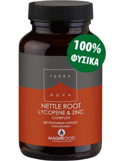 TERRANOVA Lycopene Zinc Nettle Root - Prostate Support 100 veg. Caps