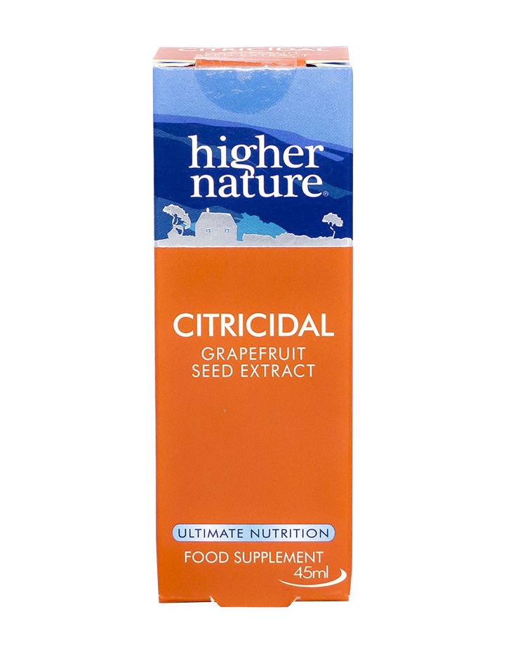 HIGHER NATURE Citricidal Grapefruit Seed Extract 45ml